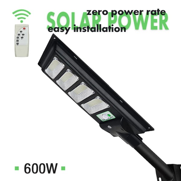 Unbranded Solar Sensor Street Lamp 600W Outside Path Security Energy