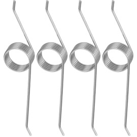 LvYiLinggg 4pcs 0.9*7mm Torsion Spring Trash Can Adjustable 3 Coil Kitchen Repair Parts Hand Push Replacement Home