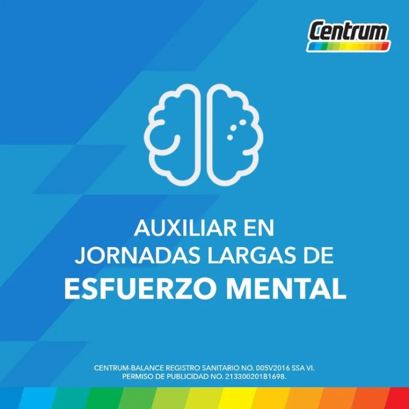 Multivitamínico Gender Hombre Vitaminas Tabletas Centrum