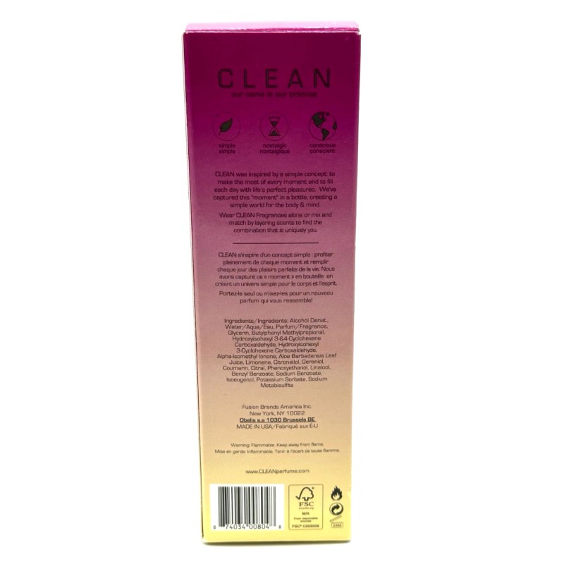 Clean Sunkissed Skin Eau De Parfum ~ 5.9 oz /