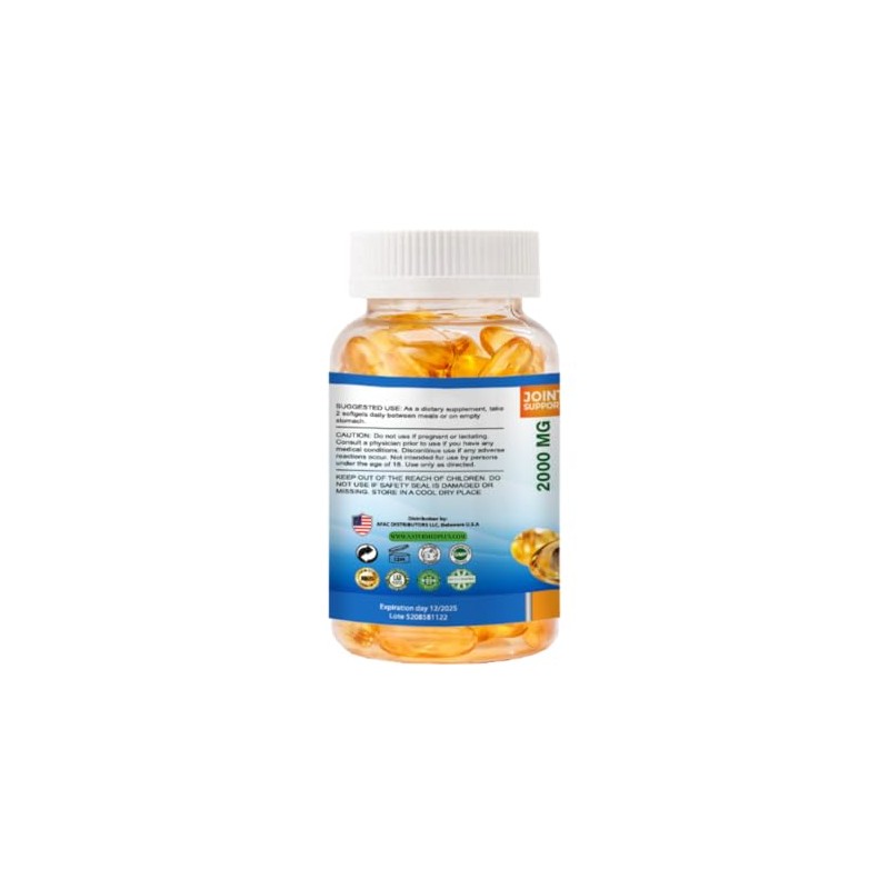 Organic Vitamins súper Omega 3 Ultra Pure Fish Oil Concentrate,