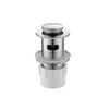 Decaura Overflow Bathroom Basin Push Pop Up Plug Waste Drain