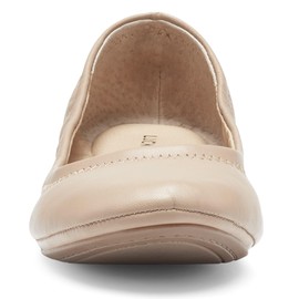 Lucky Brand Women's LK-Emmie Ballet Flat, Pale Beige ,8