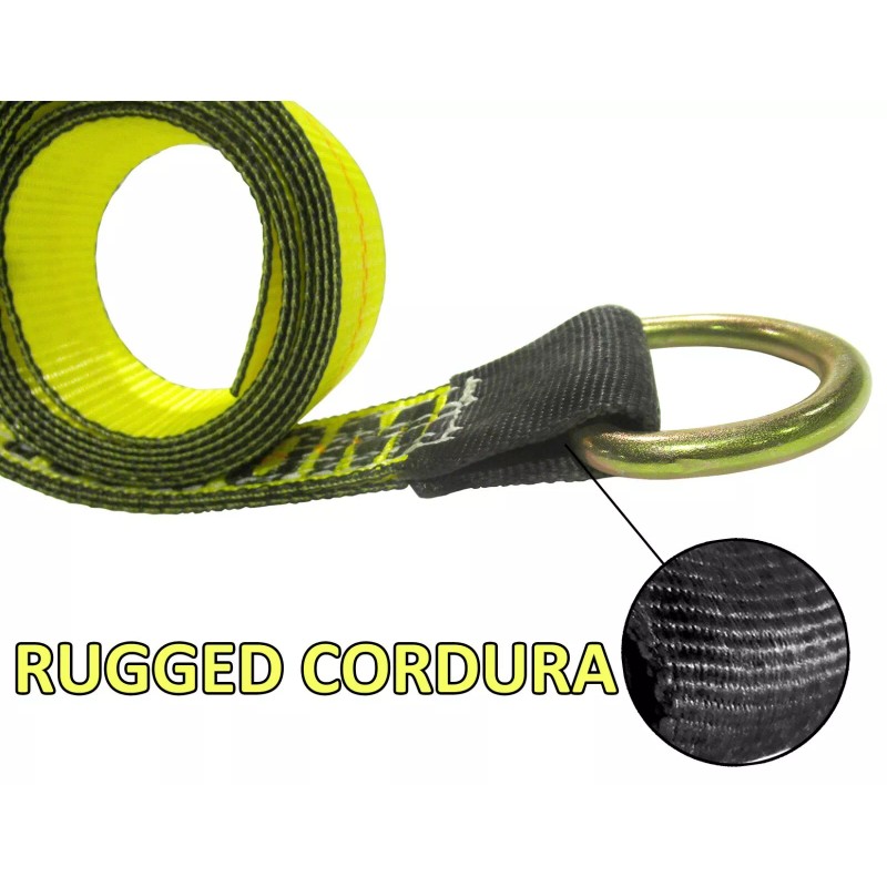 RuggedTow Reinforced Tie Down Lasso Strap 2" x 8 FT