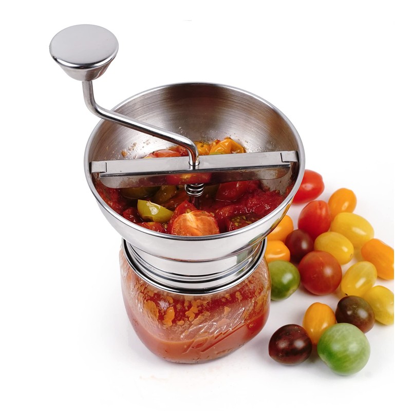 RSVP International Endurance Kitchen Tool Collection Stainless Steel Food Mill,