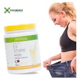Bajar de Peso | Malteada Non Lipo Fit Shake 580 g | Sabor Vainilla | Sustituye un Desayuno o Cena al Día | Favorece la Pérdida de Peso y Aporta Nutrientes Esenciales | 30 g al Día | Dura 19 Días