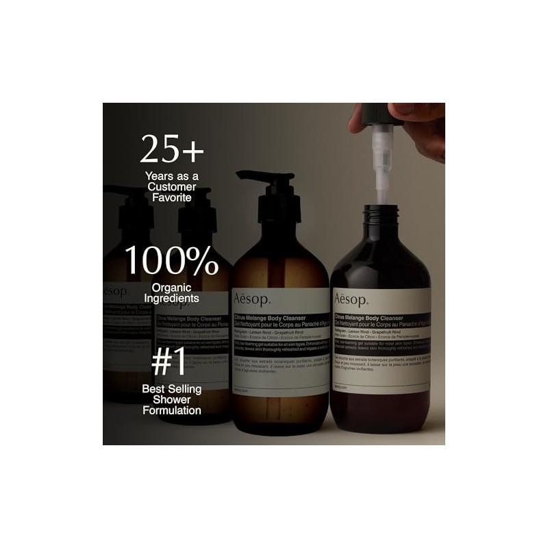 Aesop Citrus Melange Body Cleanser | 500mL | Paraben, Cruelty-free