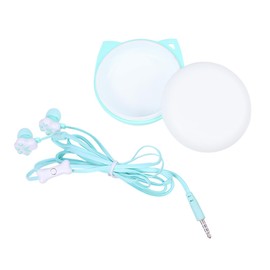 Hemobllo Running Headphones Cat Paw Earbuds - Cartoon Cat Claw Wired Earphones with Microphone in Ear Earphones 3.5mm Wired Earbuds Cat Headphones with Cat Storage Case for Girls Headphones Wired