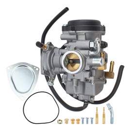 WHFZN LTF300F Carburetor For Suzuki King Quad 300 Carb 2000-2002 Replace # 13200-39D22 With Throttle Cable