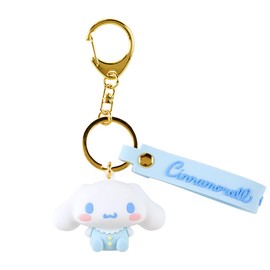 Sanrio 182338 Sanrio 3D Key Holder Cinnamoroll Cinnamoroll 1.4 x 2.3 x 1.3 inches (3.6 x 5.9 x 3.2 cm) Character