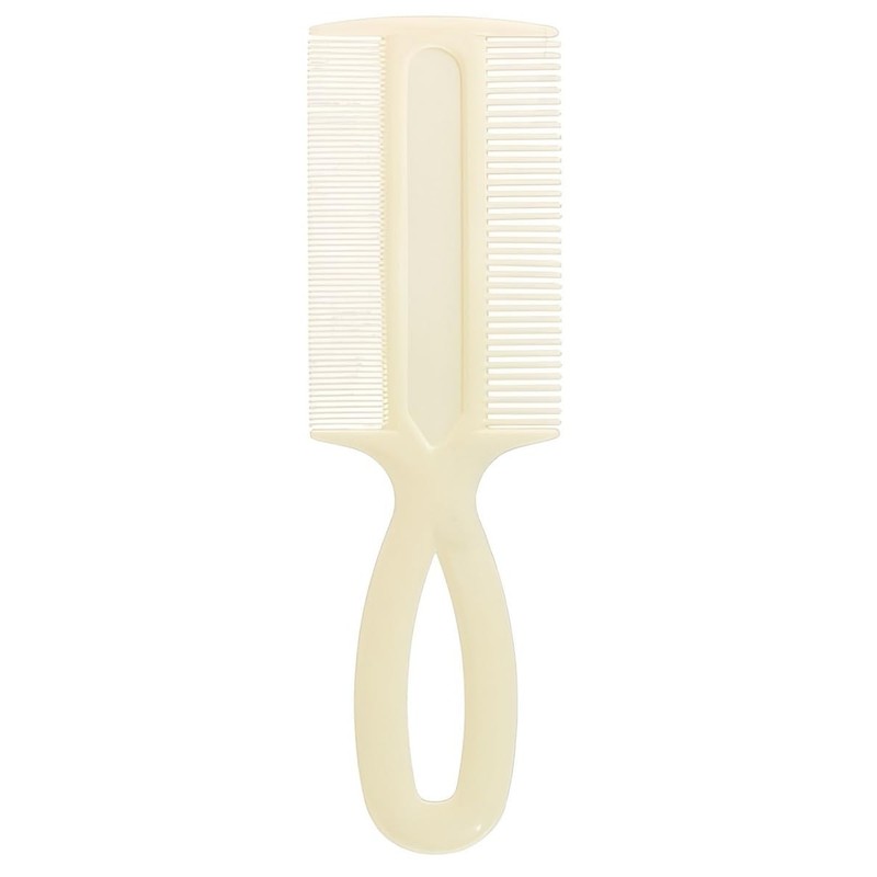 Comfort Axis Double-sided Fine Tooth Baby Comb, 6 Pack