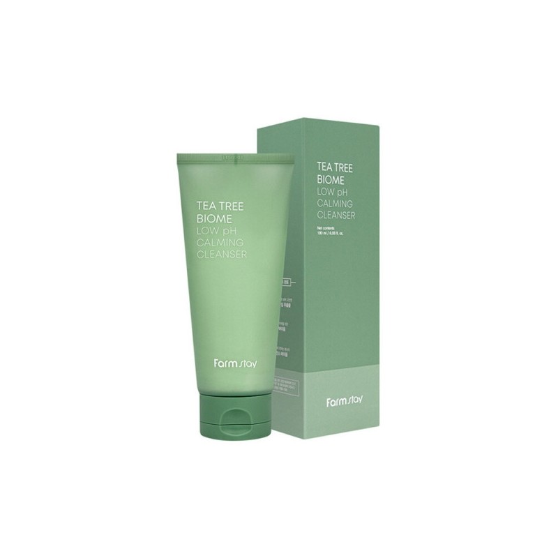 Farmstay Tea Tree Biome Low PH Calming Cleanser 180ml /