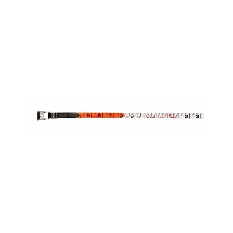 Long Tape Measure, 1/2 in x 50 ft, Black