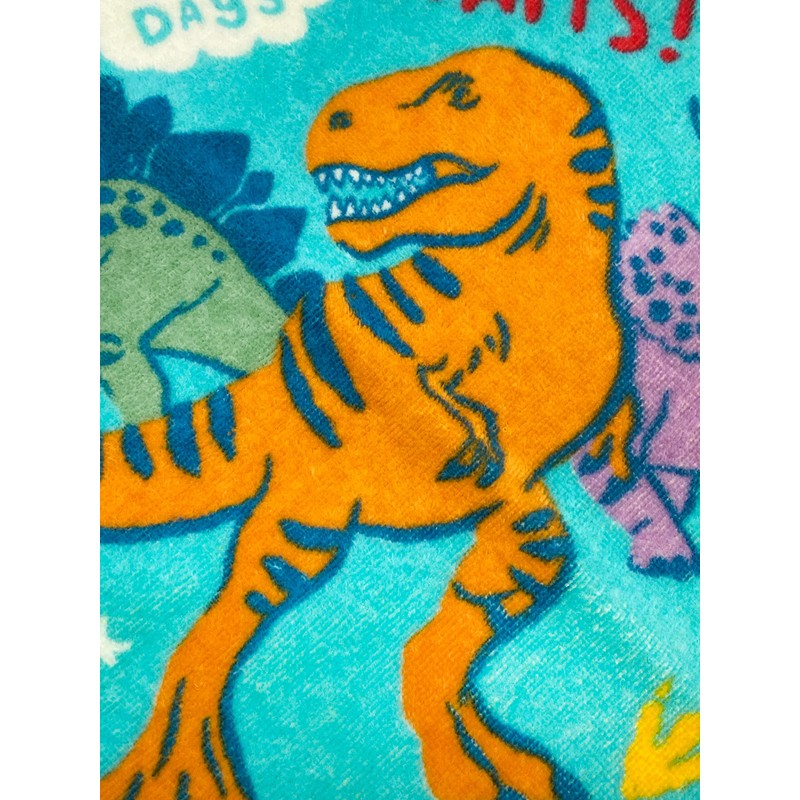 Marushin 4985004300 Loop Towel, Jurassic World, Dino Days, Character, Kindergarten,