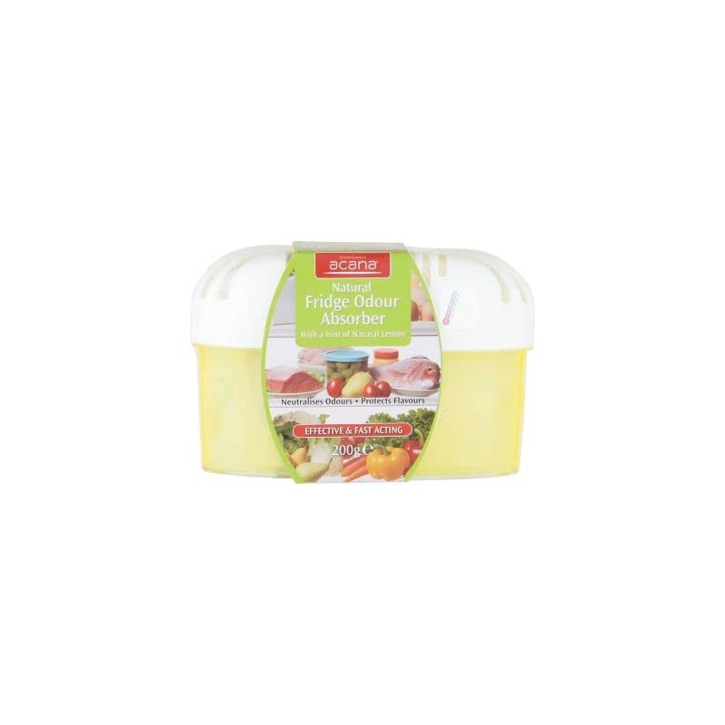 Lakeland Lemon Scented Fridge Odour Absorber - Lasts up to