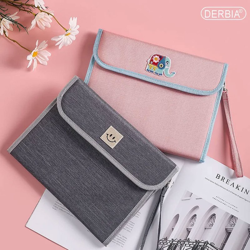ENZUO Maternal and Child Notebook Case, For 2 People, Simple