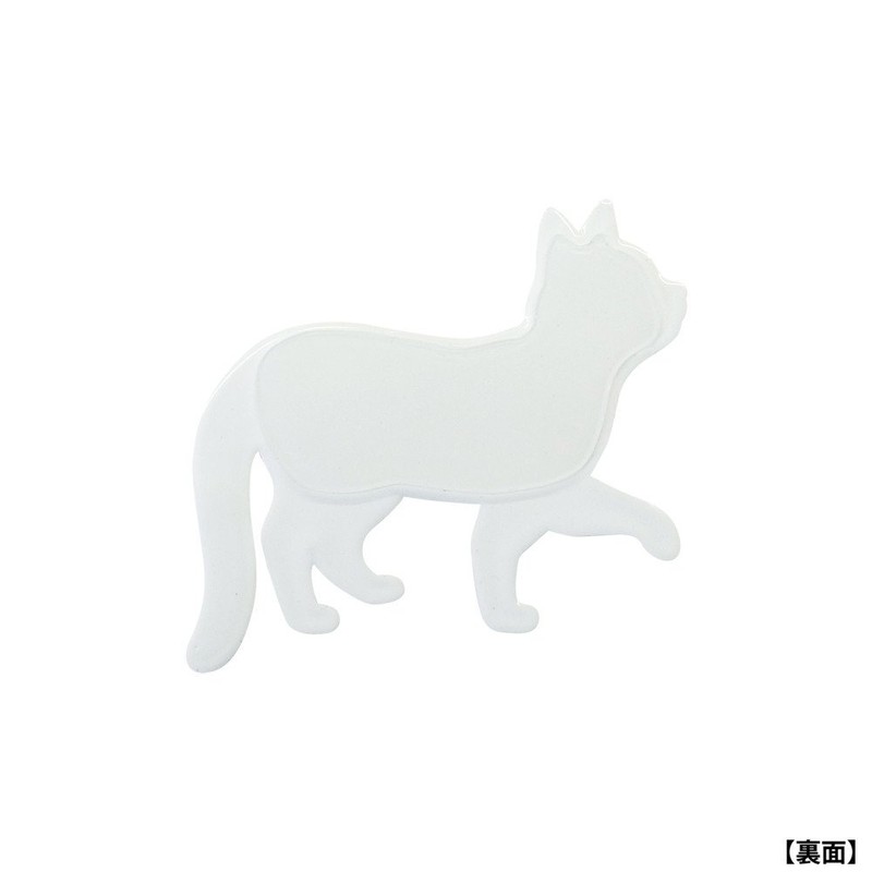 Toyo Case CSH-05 Cat Sticky Hook, Tekuteku, Shiro Size: Approx.