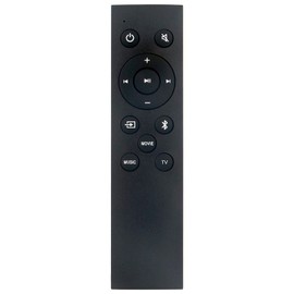 Allimity New Replacement Remote Control Compatible with TCL Alto 6+ 2.1 Channel Sound Bar 6 Series Soundbar TS6110 TS6110-NA