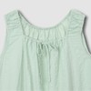 JAJU Soft Seersucker Sleeveless Pajama Dress_Mint