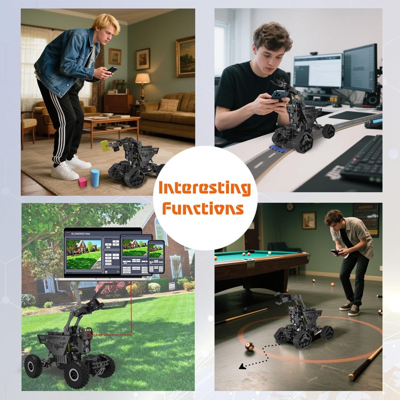 Smart Robot Kit, Robot Building Car kit for Raspberry Pi