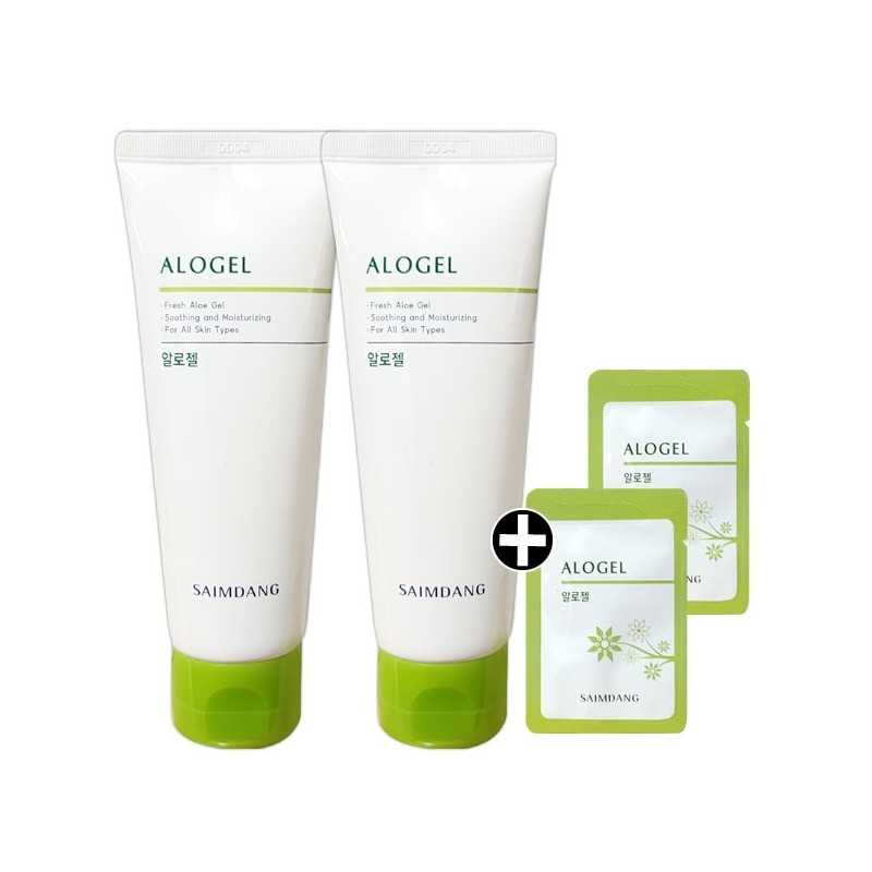 Saimdang Aloe Gel 120ml x 2 / Aloe Soothing Gel
