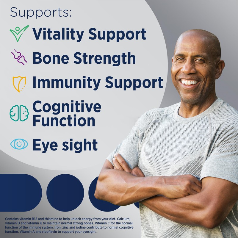 Centrum Advance 50+ Multivitamin Tablets for Men and Women, Vitamins