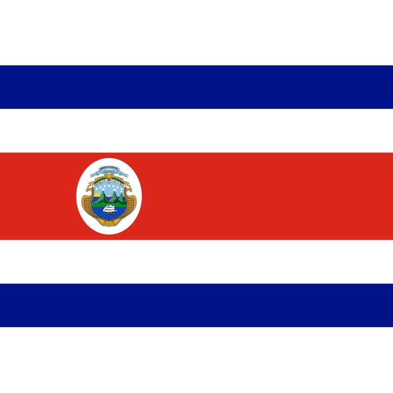 Durabol Flag of Costa Rica 5ft x 3ft (150 x
