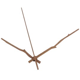 CChiai Replacement Clock Hands Walnut 12 Inch Hour Minute Second Hand for DIY Wooden Clock