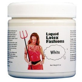 Ammonia Free Liquid Latex Body Paint 8oz White