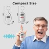 Awaiymi 2 Pack Talking Clock for Blind Elderly, Small Travel