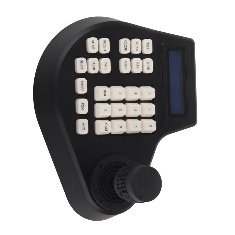 3D PTZ Camera Keyboard RS485 PTZ Joystick Controller LCD Display