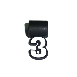 Sport Ropes Number 3 Pendant