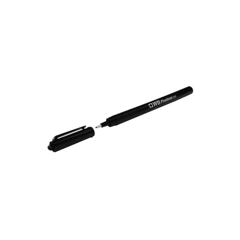 WB Fineliner 0.4 Black 746001
