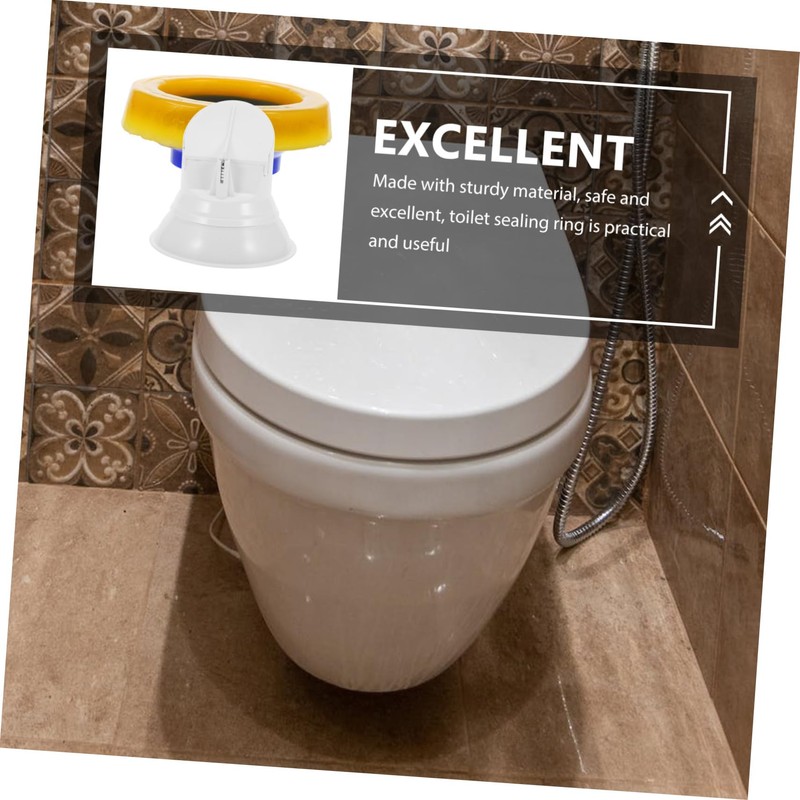 Operitacx Toilet Cistern Donut Toilet Bowl Sealing Gasket High Pressure