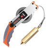 Cekegon Oil Tank Gauging Tape, Sounding Tape Measure Stainless Steel