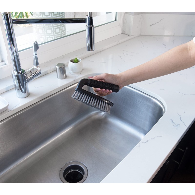 Clean Mode Heavy Duty Scrub Brush, Black