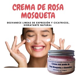 Crema De Rosa Mosqueta Crema Antiarrugas Crema Con Colágeno