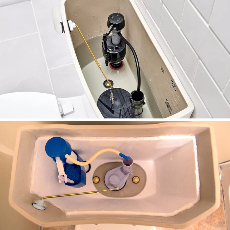 Jwodo Toilet Handle Replacement Kit, Universal Tank Flush Lever Handle
