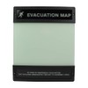 Evacuation Map Holder, 8-1/2 in. x 11 in.