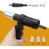 Pop Rivet Gun Tool Rivet Drill Attachment Power Drill Tool