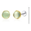 Limerencia Hypoallergenic Earrings for Sensitive Ears - G23 Titanium Round