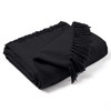 EHC Waffle Cotton Woven Arm Chair Sofa Single Throw 1