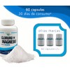 Cloruro de Magnesio 400 mg.90 Cápsulas Ingredientes naturales.Chloride Mag green