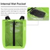 WANDF Swim Bag Mesh Drawstring Backpack Beach Backpack for Swimming,