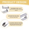 2 Pieces Clothes Rail Holder Clothes Rail Holder Titanium Alloy