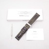 Berfine 24mm Quick Release Retro Leather Watch Band,Vintage Oil-tanned Pull-up