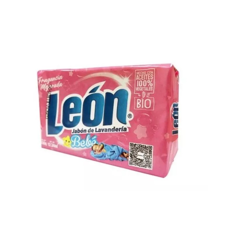Leon 6 PACK LEON JABON EN BARRA BEBÉ ROPA LAUNDRY
