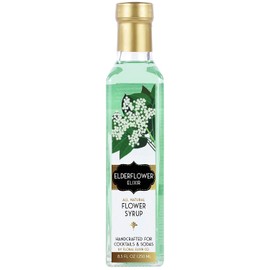 Floral Elixir Co. All Natural Syrup for Cocktails & Sodas (Elderflower)