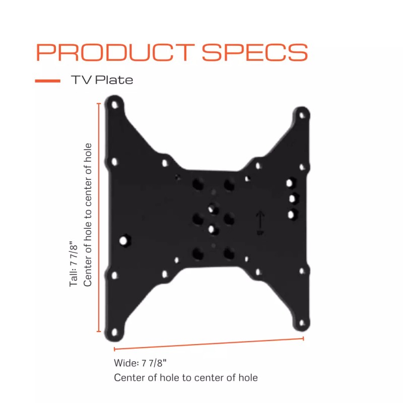 Forest River RV TV Quick Disconnect Flush Mount for Palomino
