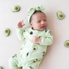 KYTE BABY Rayon Made From Bamboo Bow, (1-4T, Avocado)
